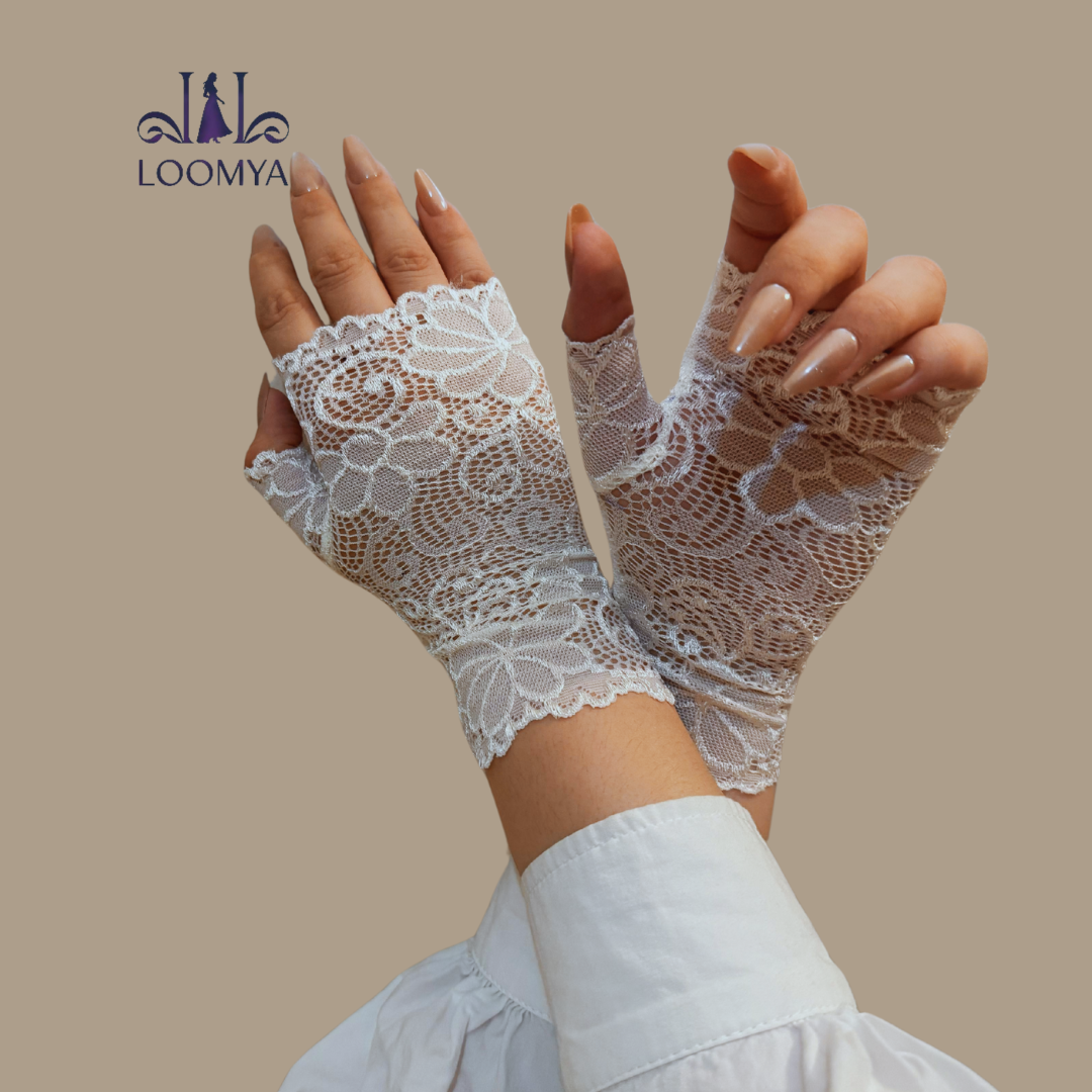 Chic Fleuri Sans Doigts